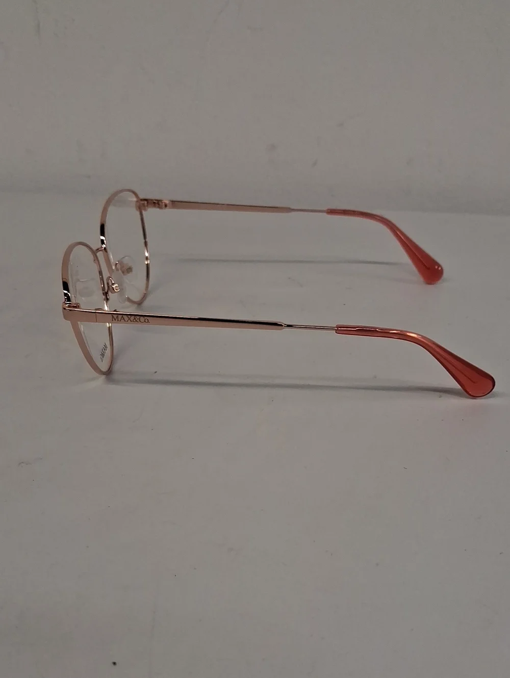 NWOT Womens Rxable Max & Co. MO5006 033 Rose Gold/pink Eyeglasd Frames
